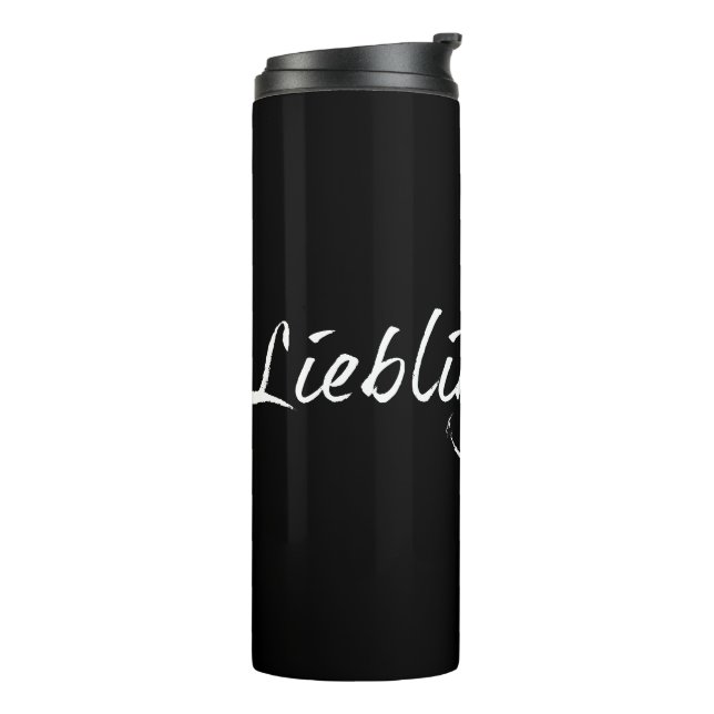 Lieblingsmama - weiß 00001 thermal tumbler (Rotated Left)