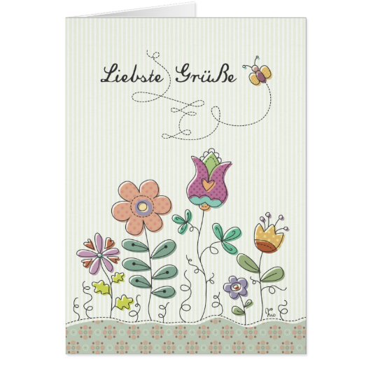 Liebste Grüße Cards (Front)