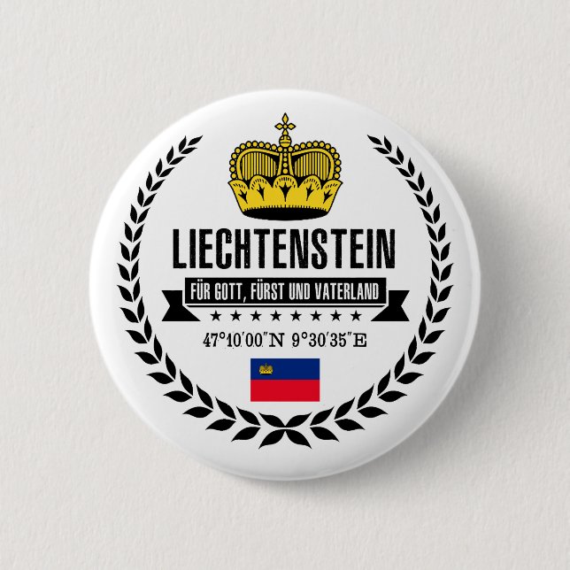 Liechtenstein Button (Front)
