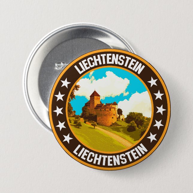 Liechtenstein                                      button (Front & Back)