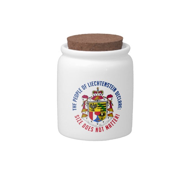 Liechtenstein candy jar (Front)
