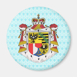 Liechtenstein Coat of Arms detail Magnet