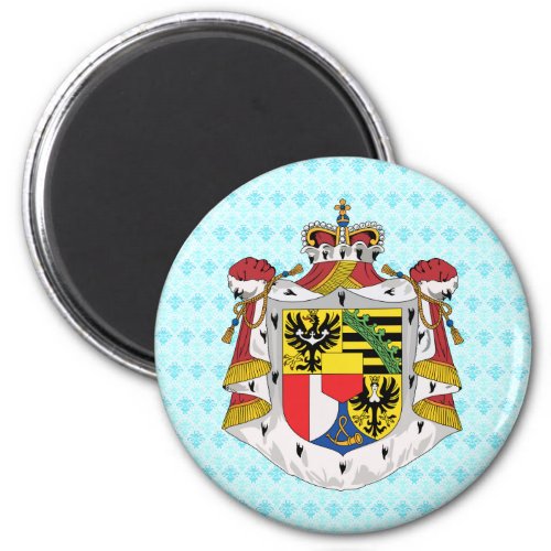 Liechtenstein Coat of Arms detail Magnet