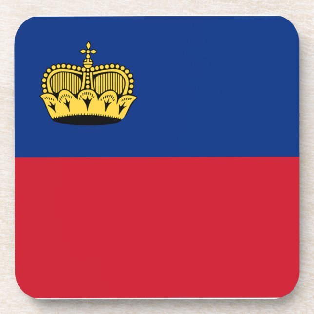 Liechtenstein Drink Coaster (Front)
