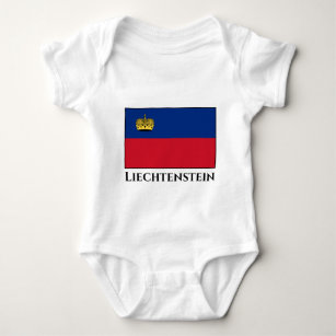 Liechtenstein Flag Baby Bodysuit