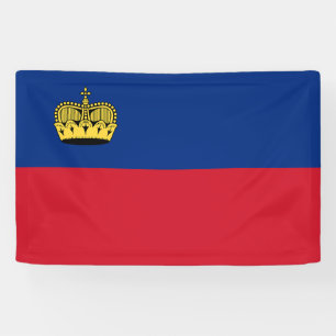 Liechtenstein Flag Banner