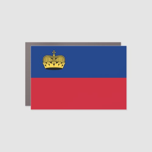 Liechtenstein Flag Car Magnet