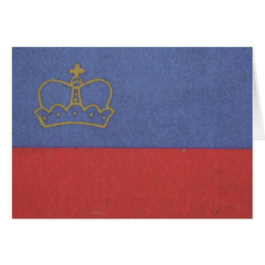 liechtenstein flag cards (Front Horizontal)