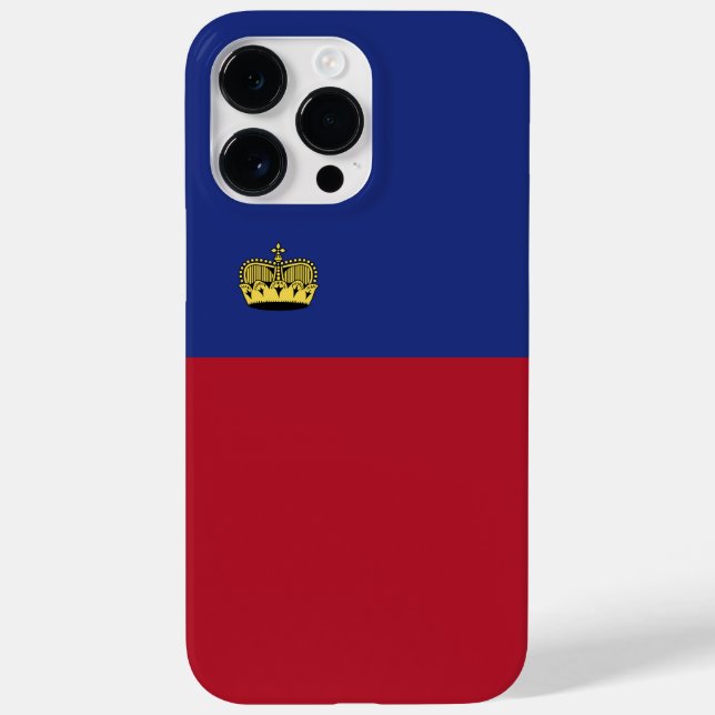 Liechtenstein flag Case-Mate iPhone case (Back)