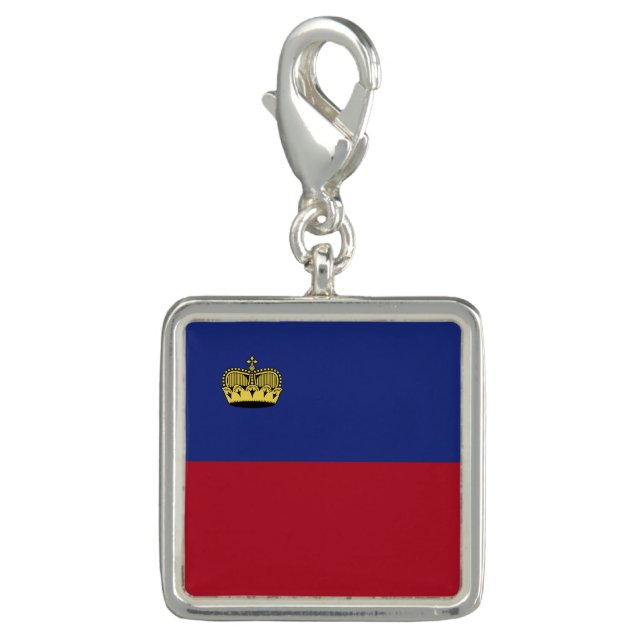 Liechtenstein flag charm (Front)