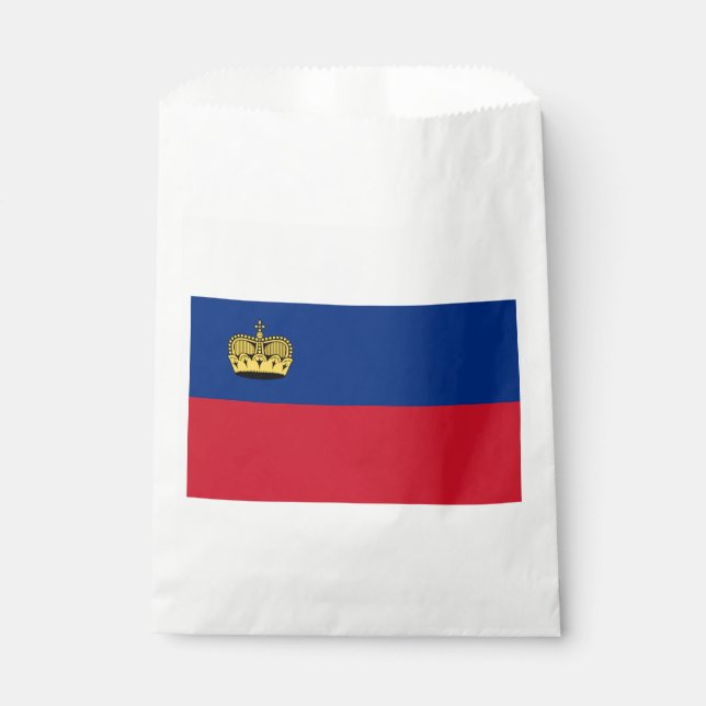 Liechtenstein Flag Favor Bag (Front)