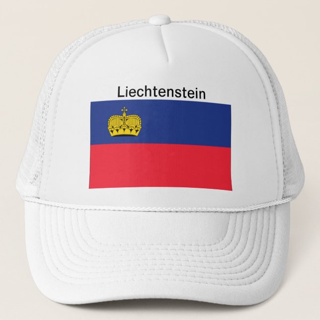 Liechtenstein Flag Hat (Front)
