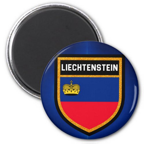 Liechtenstein Flag Magnet