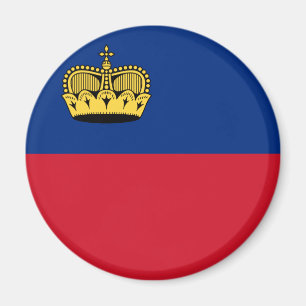 Liechtenstein Flag Magnet