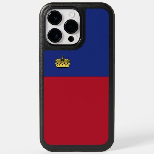 Liechtenstein flag OtterBox iPhone 14 pro max case
