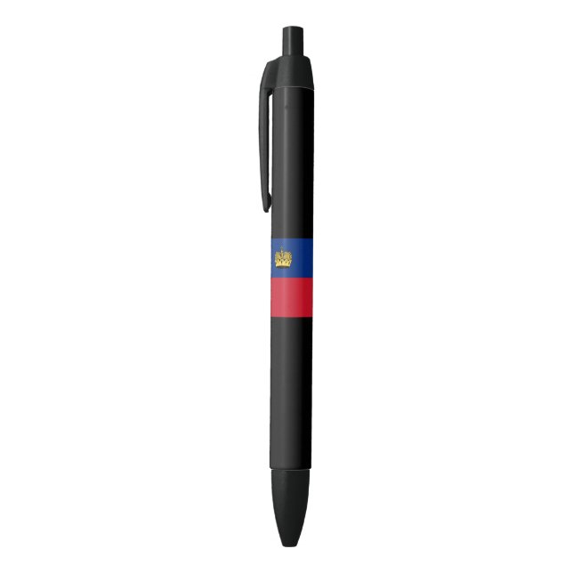 Liechtenstein Flag Pen (Top (Vertical))