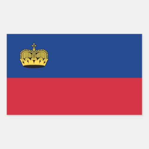 Liechtenstein Flag Sticker