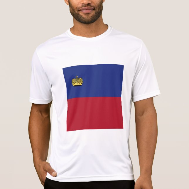 Liechtenstein flag T-Shirt (Front)