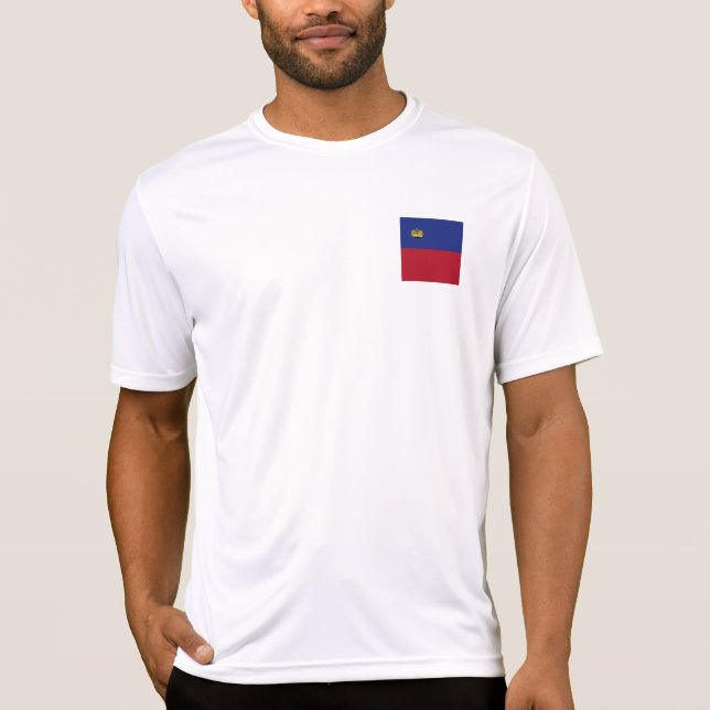 Liechtenstein flag T-Shirt (Front)