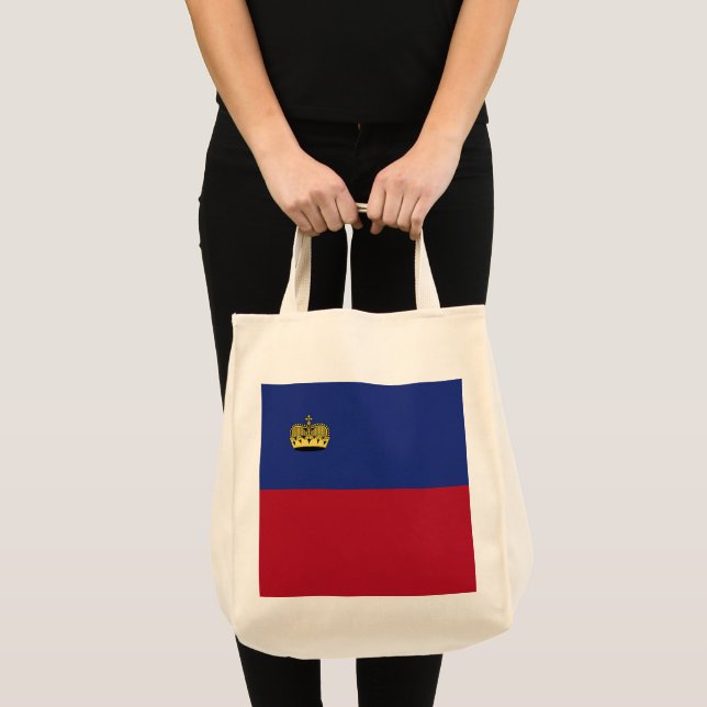 Liechtenstein flag tote bag (Front (Product))
