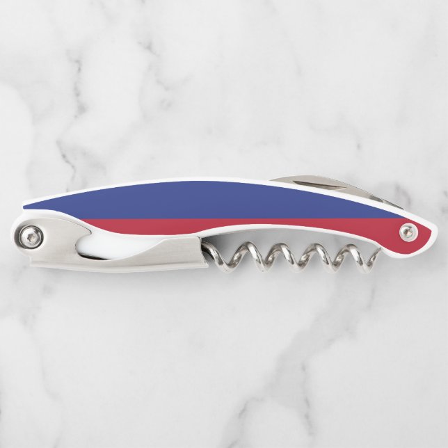 Liechtenstein flag waiter's corkscrew (Front)