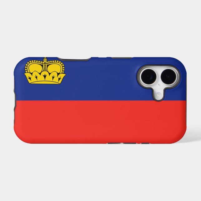 Liechtenstein iPhone Case (Back Horizontal)