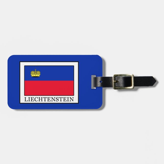 Liechtenstein Luggage Tag (Front Horizontal)