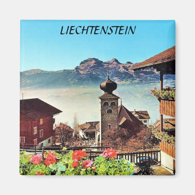 LIECHTENSTEIN MAGNET (Front)
