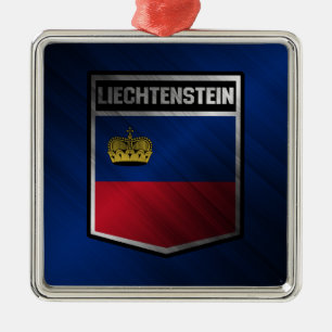 Liechtenstein Metal Ornament