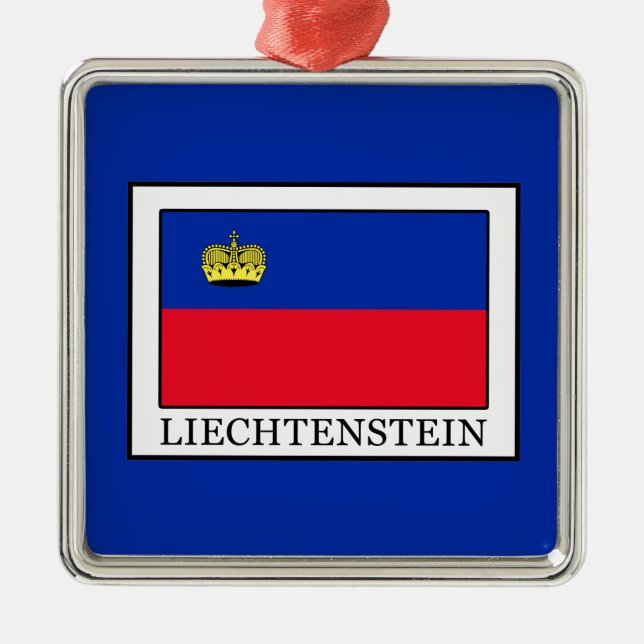 Liechtenstein Metal Ornament (Front)