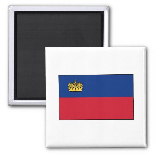 Liechtenstein National Flag Magnet