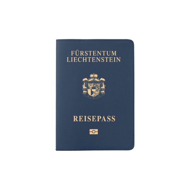 Liechtenstein Passport Cover (Front)
