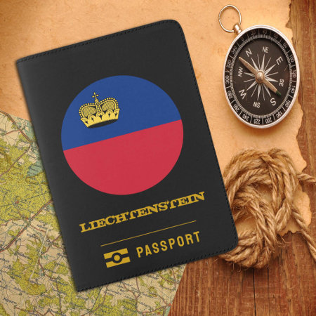 Liechtenstein Passport, Travel, Liechtenstein Flag Passport Holder