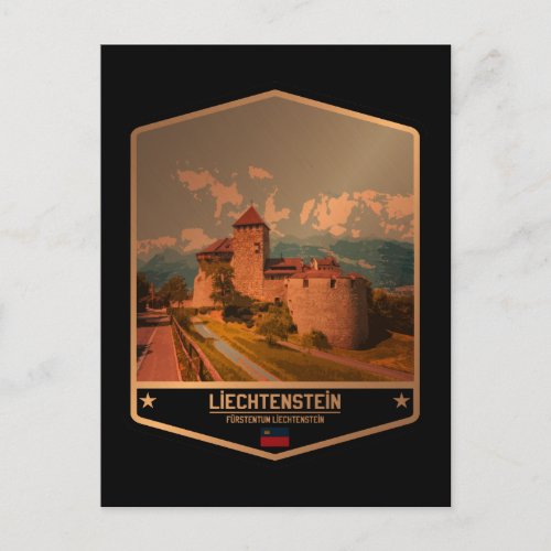 Liechtenstein Postcard