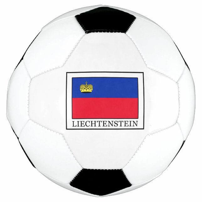 Liechtenstein Soccer Ball (Front)