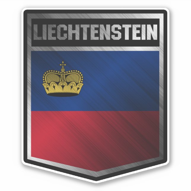 Liechtenstein Sticker (Front)