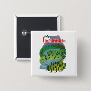 liechtenstein Travel poster Button