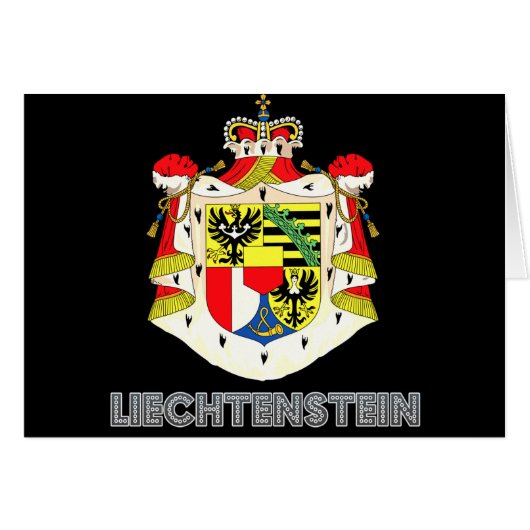 Liechtensteiner Emblem Cards (Front Horizontal)