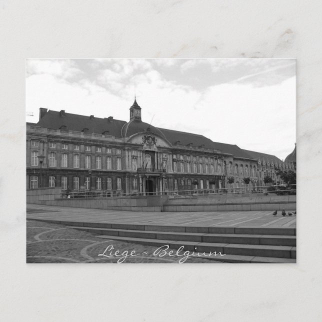 Liege Belgium Postcard (Front)
