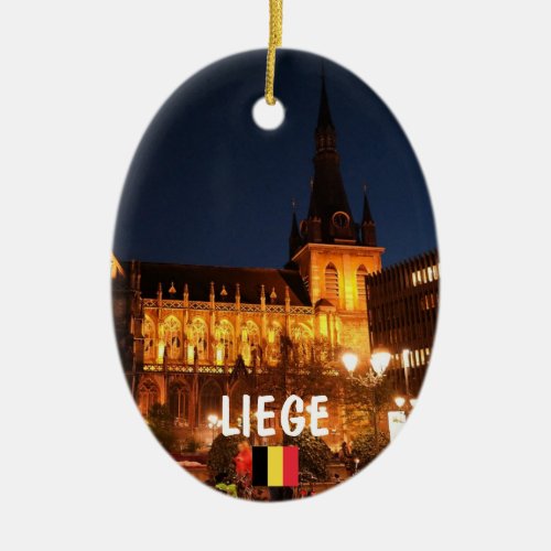 Liege Vacation Christmas Ornament