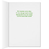 Lieldienas kartina ar pantinu cards (Inside (Right))
