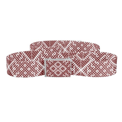 Lielvardes Belt Traditional Design Motif