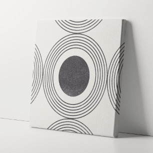 Lienzo Composición de círculos abstractos