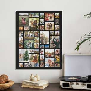 Lienzo De Imitación Personalizado 42 Collage de fotos