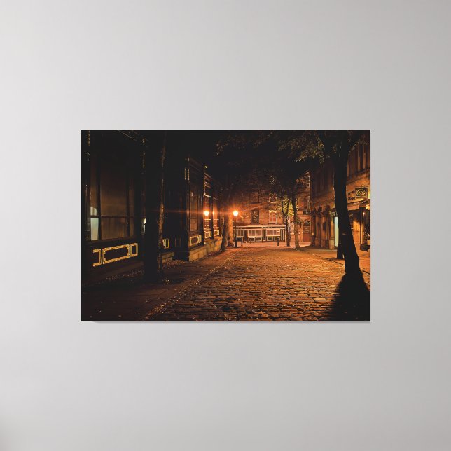 Lienzo Night City Canvas Print (Front)