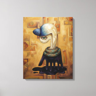 Lienzo Retrato Surrealista Abstracto  Canvas Print