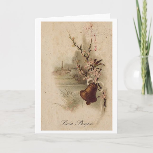 Lieta Pasqua! Italian Easter Card (Front)