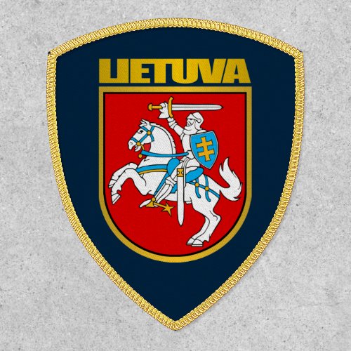 Lietuva Lithuania COA Patch
