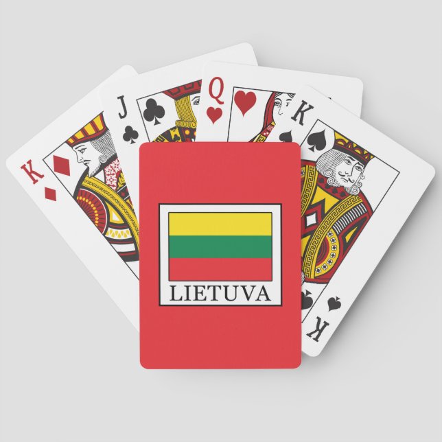 Lietuva Poker Cards (Back)