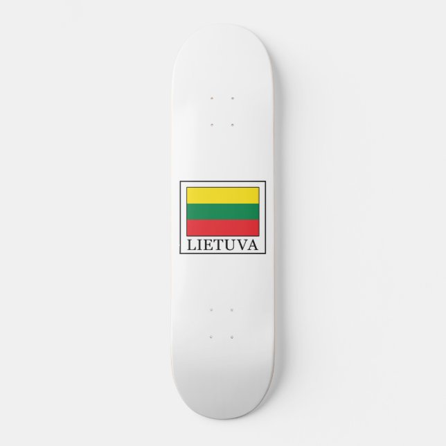Lietuva Skateboard Deck (Front)